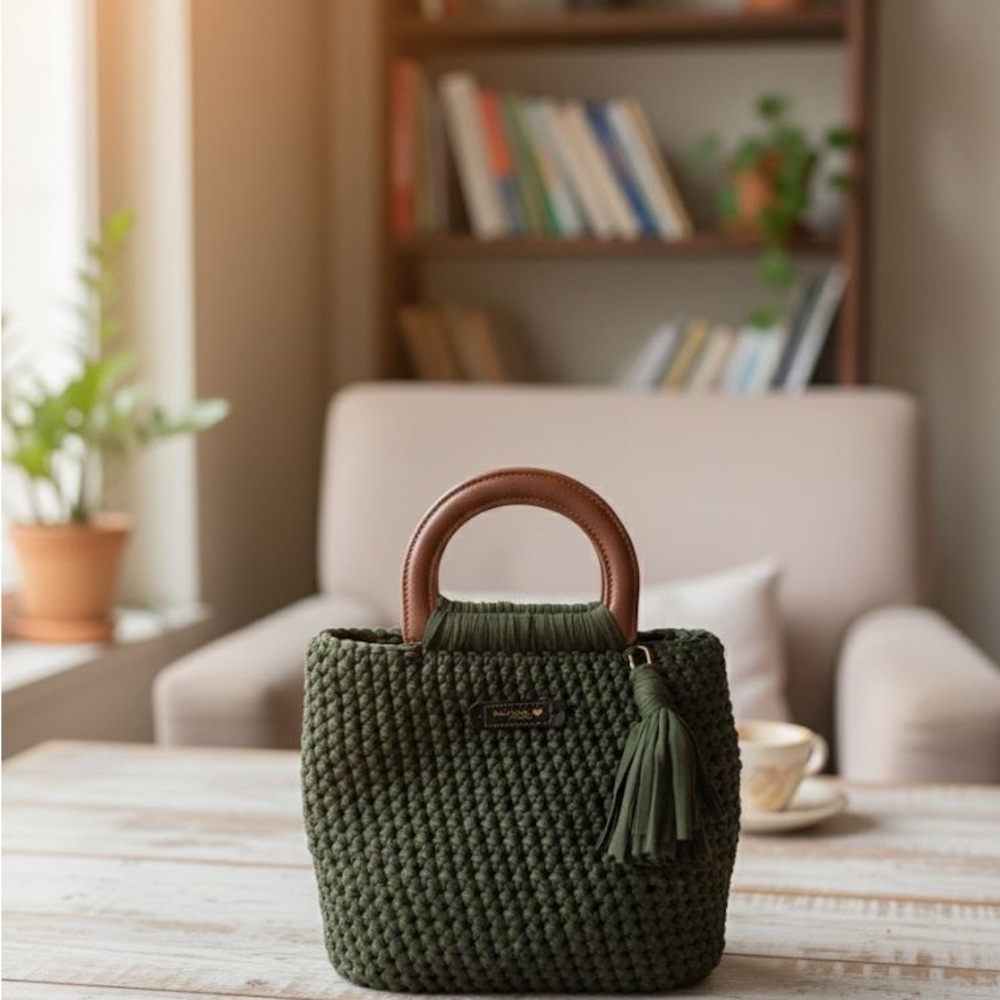 Olive Green Handbag